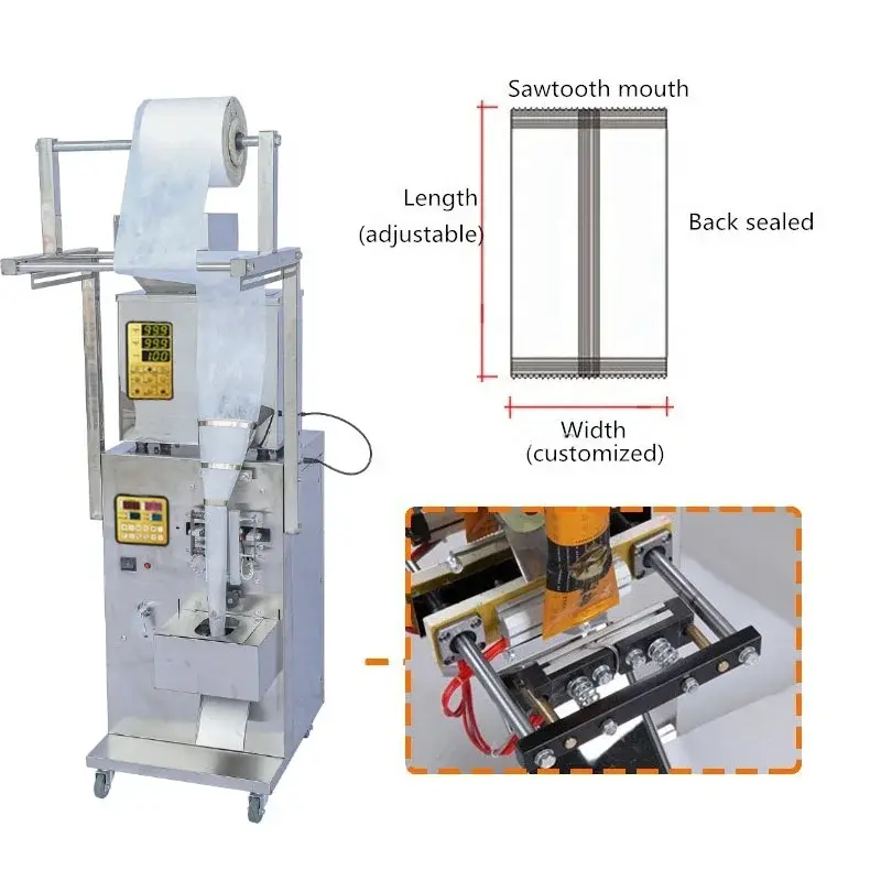 Automatic good price small tea bag tea leaves making packing machine