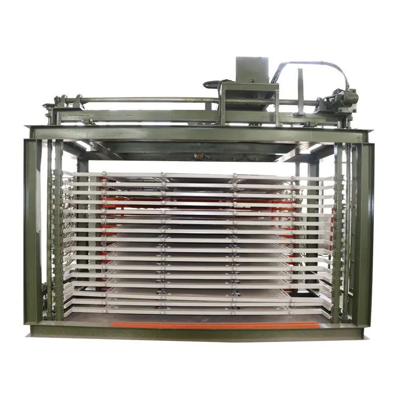 500 Ton Hydraulic Pressing Wood Hot Platen Hot Press Machine For Plywood