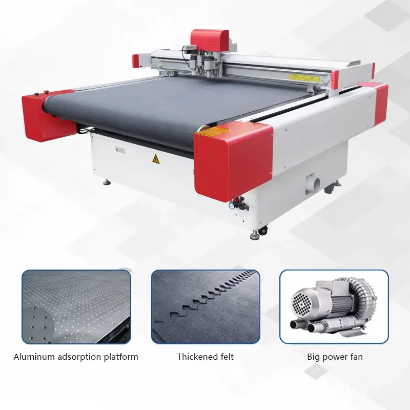 Automatic Fabric Cnc Knife Vibrating Clothing Apparel Cutting Machine