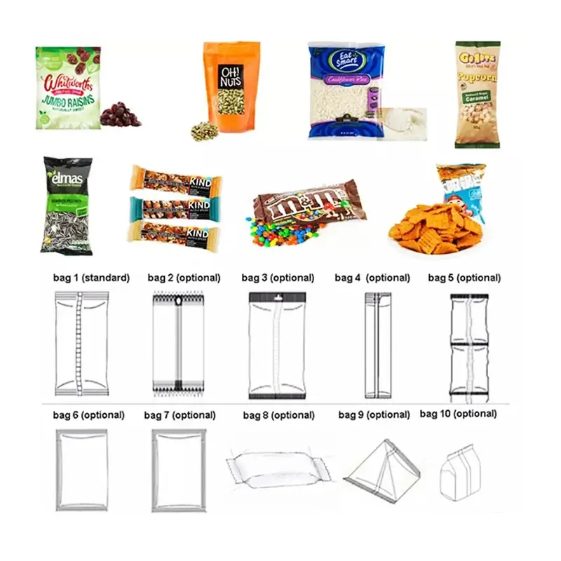 Multi-function coffee automatic packaging machine