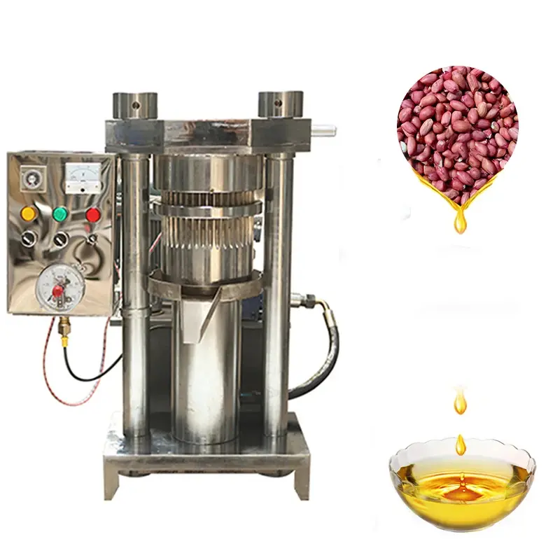 6YZ-150 for small business walnut oil extraction hydraulic sesame cold press machine