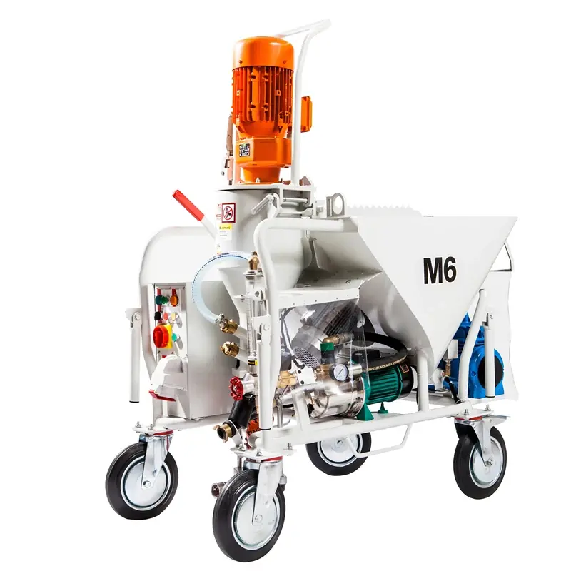Automatic Putty Spraying Machine Wall Cement Mortar Grouting Equipment