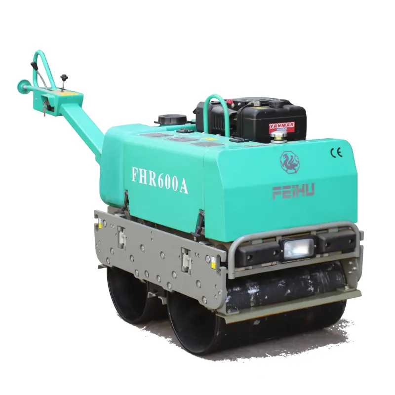 CE FHR-600A 700A 600-700KG Double Drum Roller Road Roller Machine