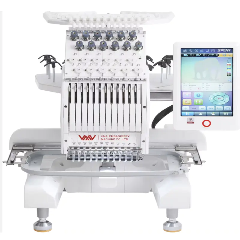 Single Head Computer Embroidery Small Size Sewing Machine customized with high quality