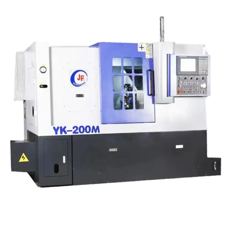 JINN FA YK-200M Controller Cubit Vertical Metal Cutting General Machine Tool Slant Bed CNC lathe