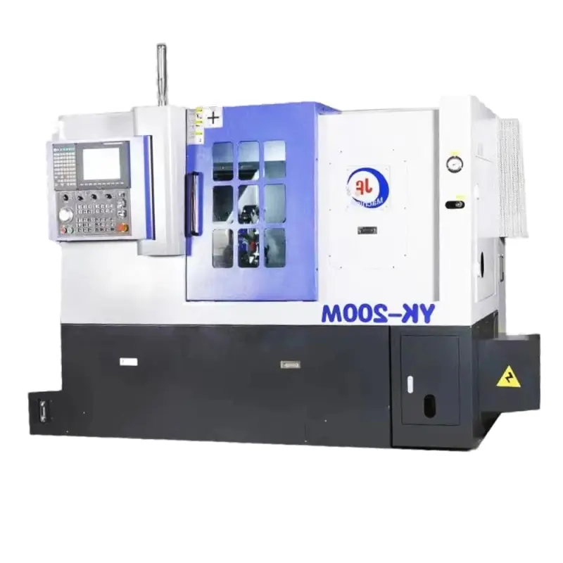 JINN FA YK-200M Controller Cubit Vertical Metal Cutting General Machine Tool Slant Bed CNC lathe