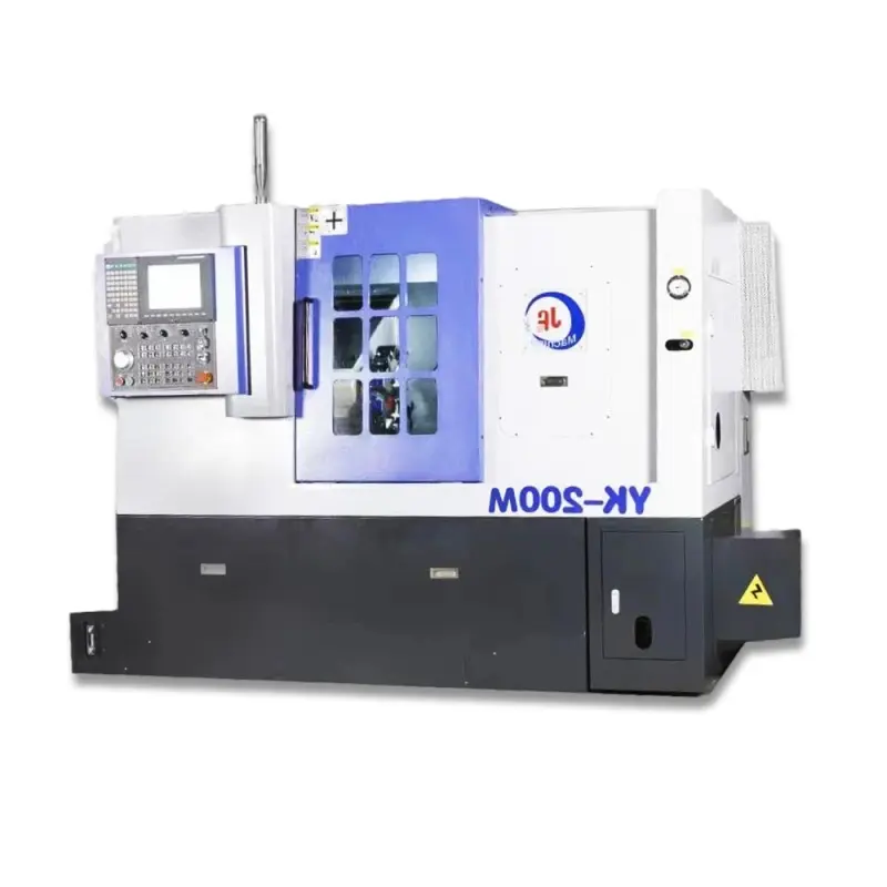 JINN FA YK-200M Controller Cubit Vertical Metal Cutting General Machine Tool Slant Bed CNC lathe