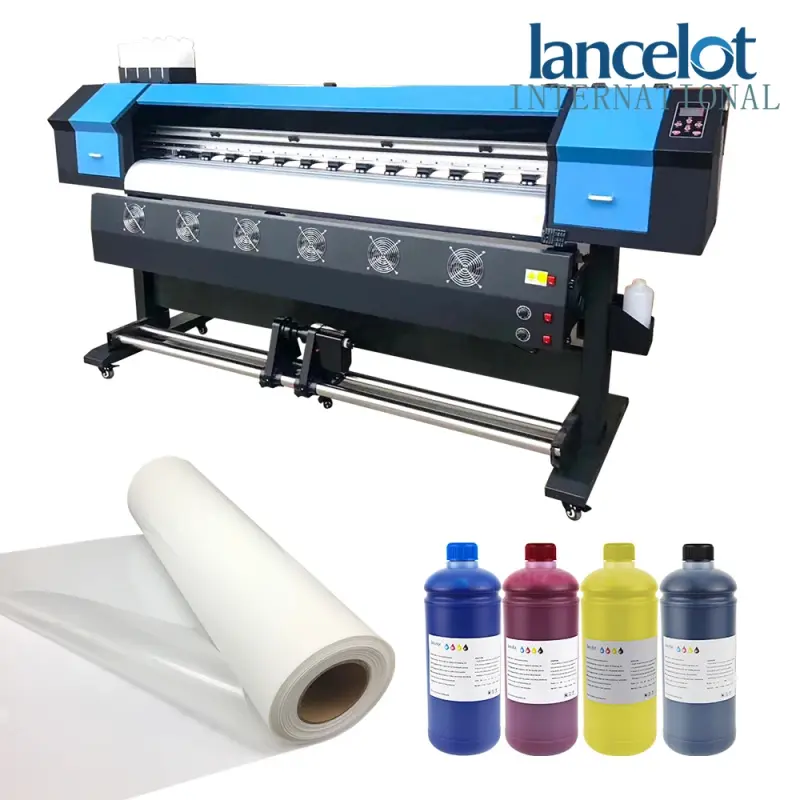 plotter sublimation printing machine for large format fabric print 1.6m 1.8m