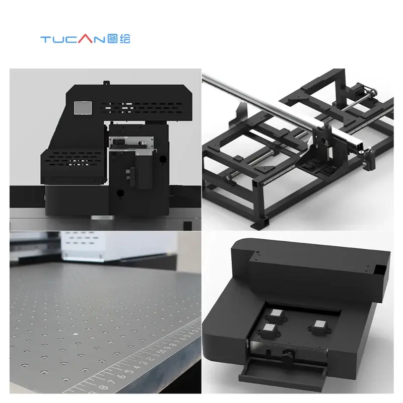 2-3head XP600 inkjet printer 6090 uv flatbed printer machine for phone case