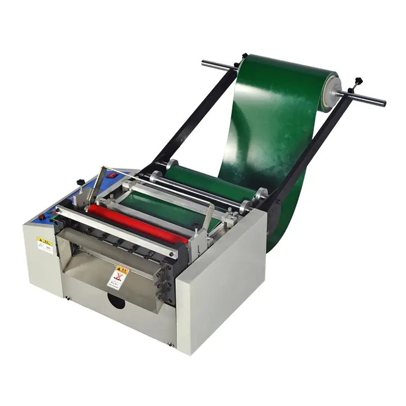 A4 Paper Cutters PVC Pet OPP Film Plastic Roll to Sheet Cutting Machine