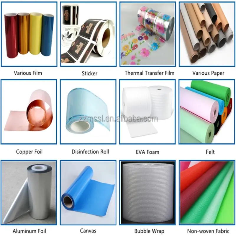 A4 Paper Cutters PVC Pet OPP Film Plastic Roll to Sheet Cutting Machine