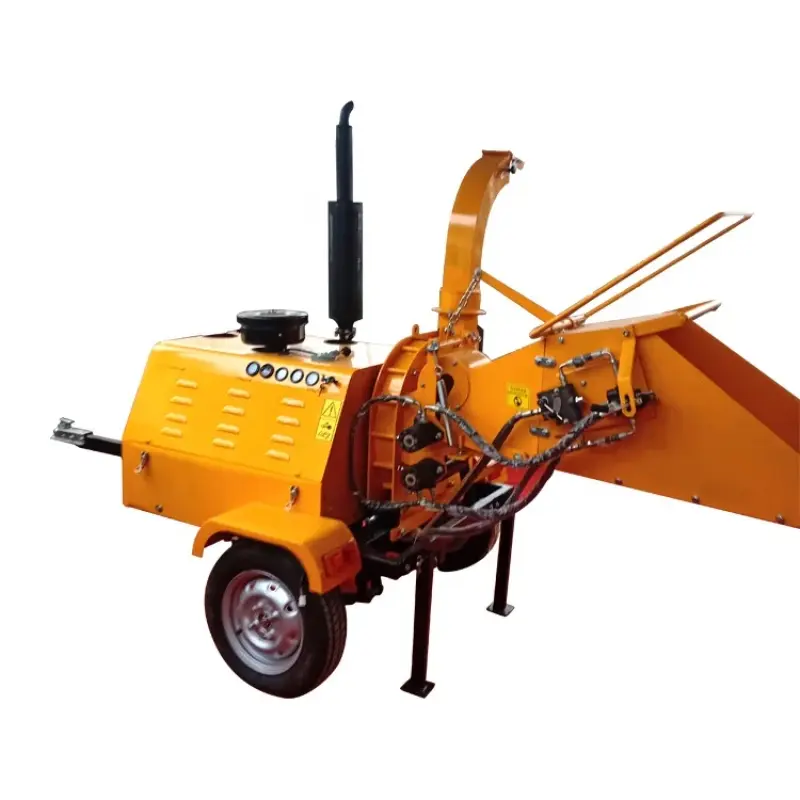 Easy Transport 18hp 22hp 40hp 50hp Diesel Wood Chipper