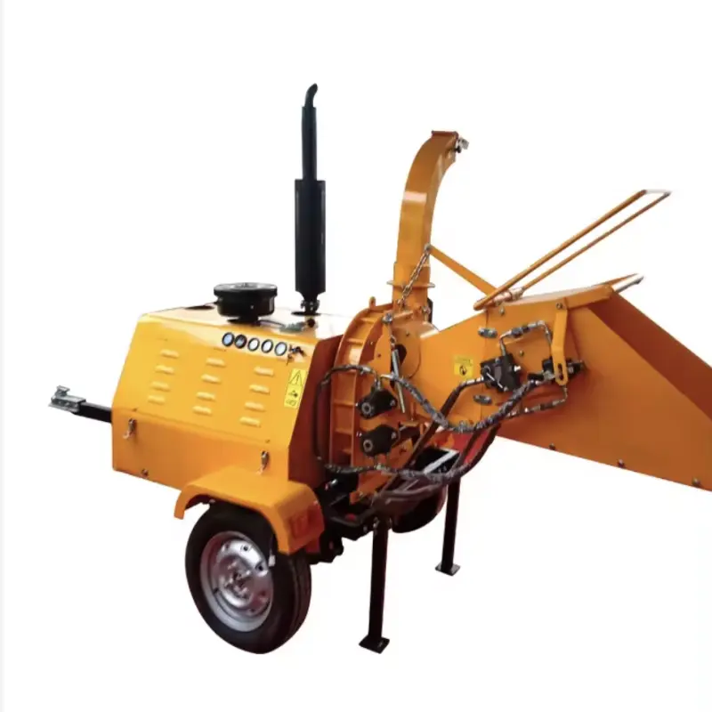 Easy Transport 18hp 22hp 40hp 50hp Diesel Wood Chipper