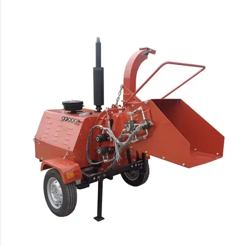 Easy Transport 18hp 22hp 40hp 50hp Diesel Wood Chipper