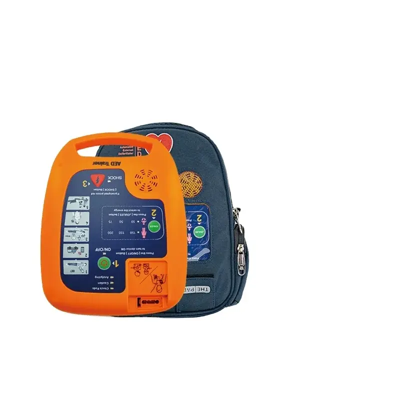 Portable Automatic AED Defibrillator Monitor External First Aid AED