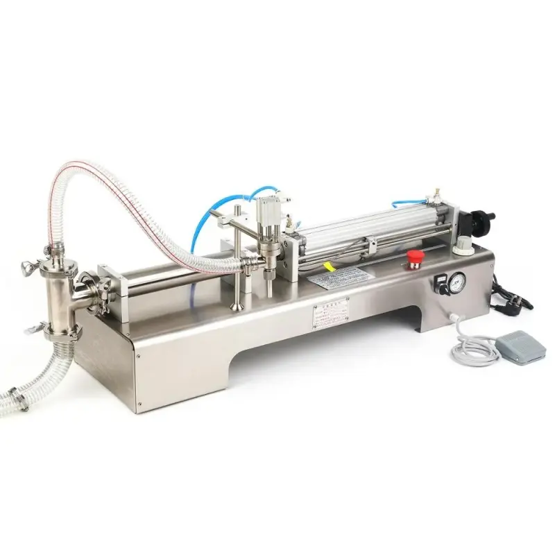 Factory direct selling equipment Chinese supplier G1WYD Semi- automatic liquid filling machine