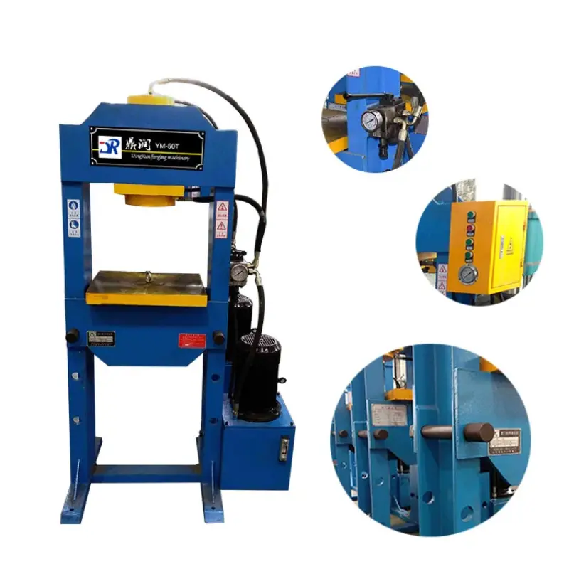 H-Type Machinery Tool Equipment 50 Ton Hydraulic Shop Press Machine.