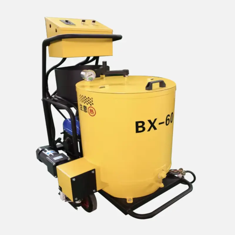 road crack sealing machine asphalt crack filling equipment crack repair machine with self heating tube BX-60