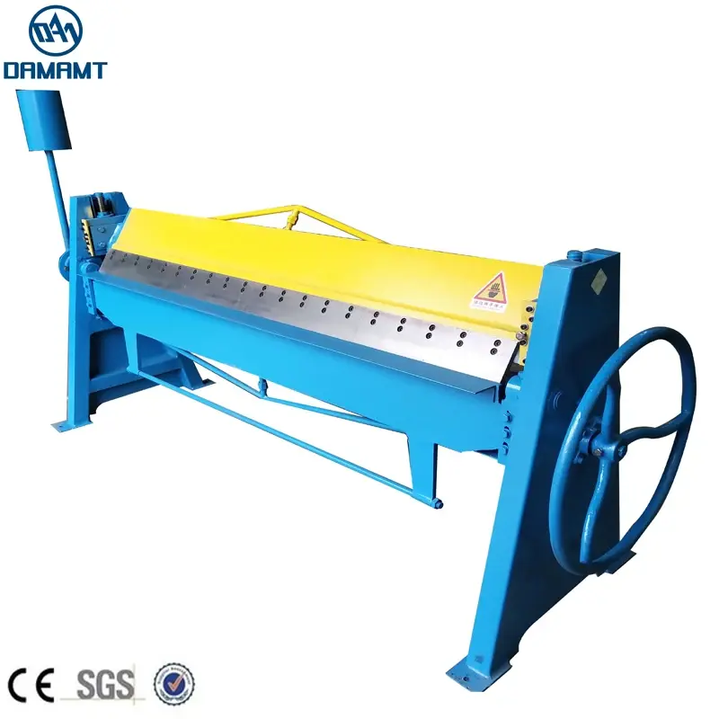 Sheet Metal Manual Folding Machine, Manual Folder for HVAC, Manual Bending Machine, and Manual Shearing Machine.