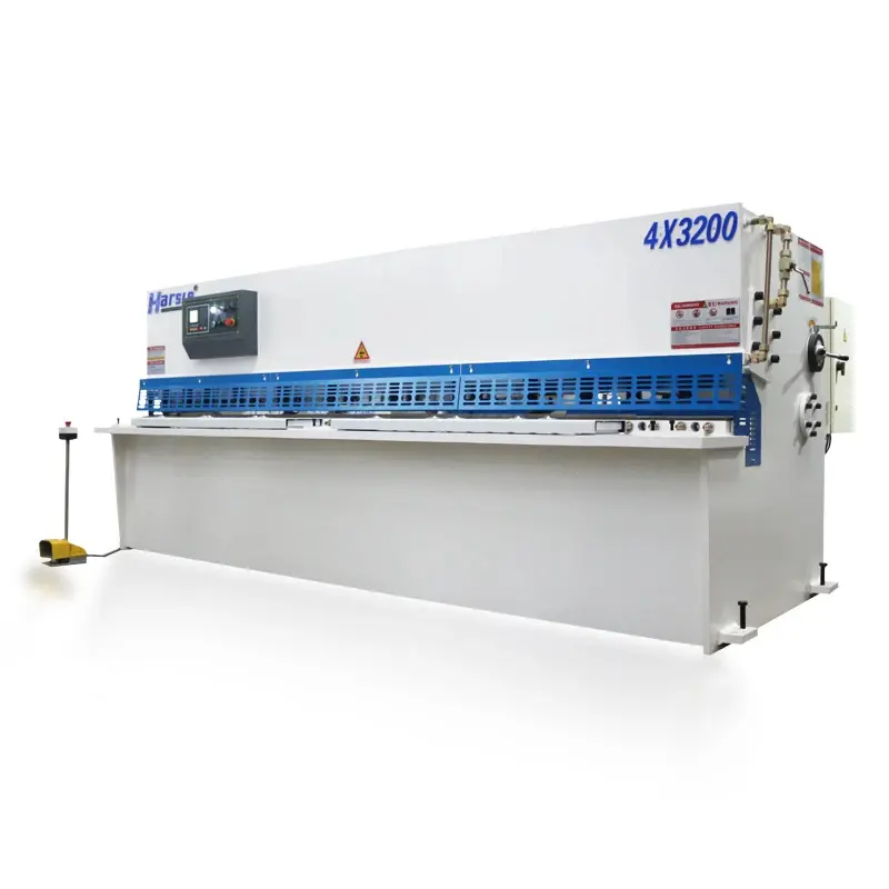 Hydraulic QC12K 4X3200 Shearing Machine For Metal Sheet