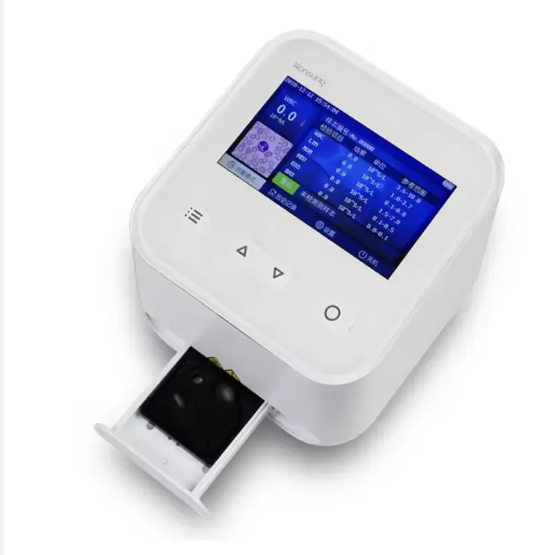 Laboratory blood analysis system portable automatic white blood cell analyzer
