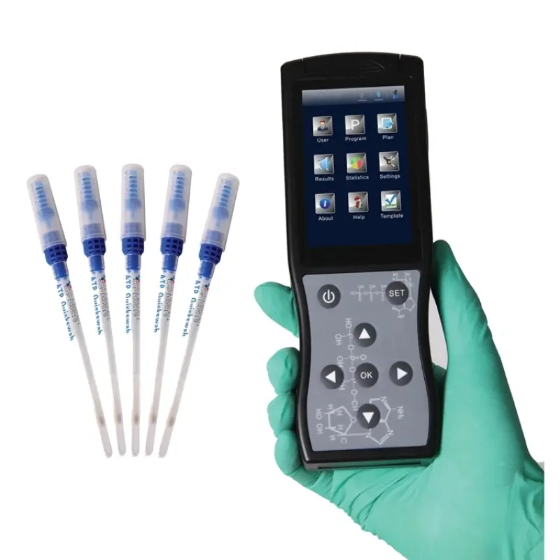 New portable ATP hygiene Monitoring system hygiene test with SWABS MSLFD01