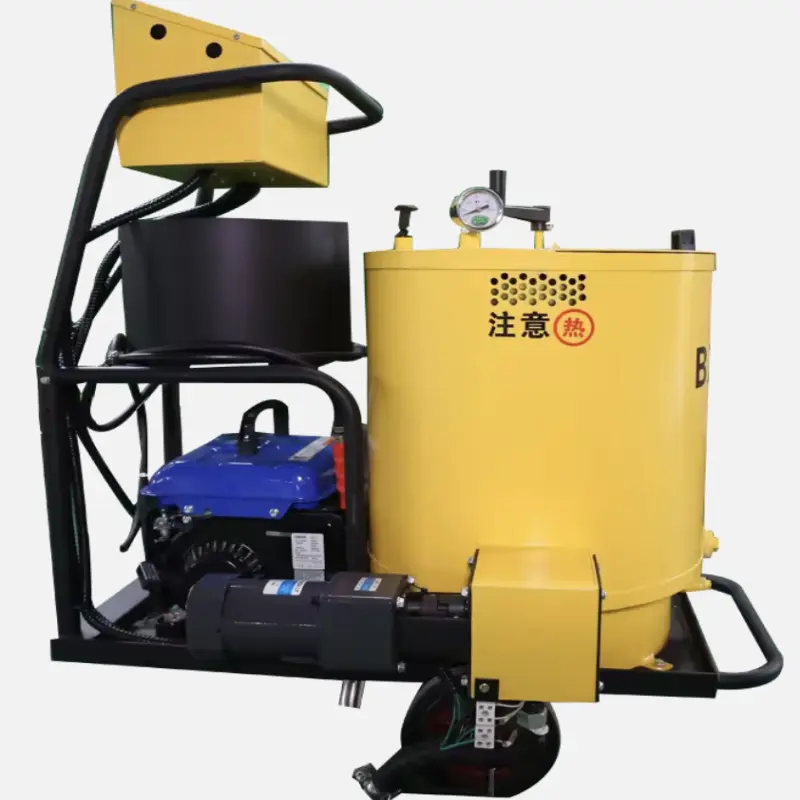 road crack sealing machine asphalt crack filling equipment crack repair machine with self heating tube BX-60