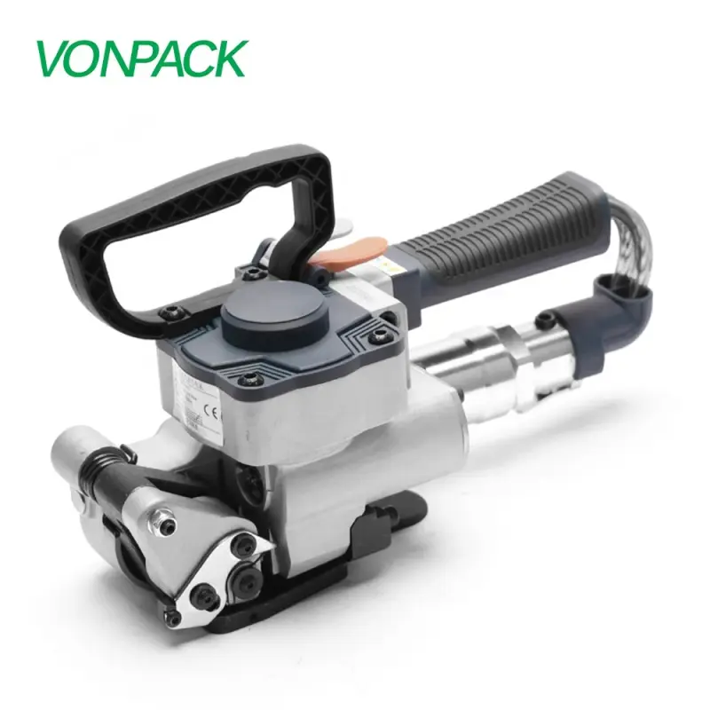 Portable Handheld PP PET Strapping Tool Pneumatic Machine Banding Wrapping