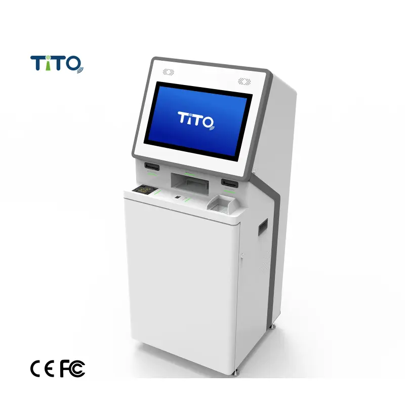 Smart Teller Card Dispensing Kiosk Bank Self-service Card Issuing Machine