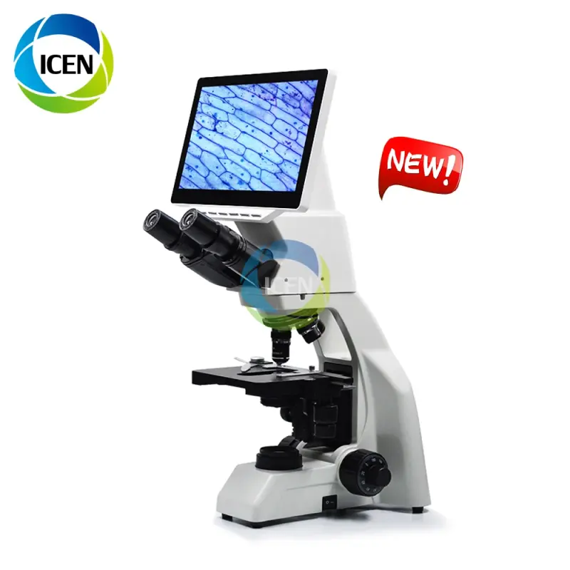 IN-B17 lab equipment biology metal digital measuring LCD wifi electronic microscope
