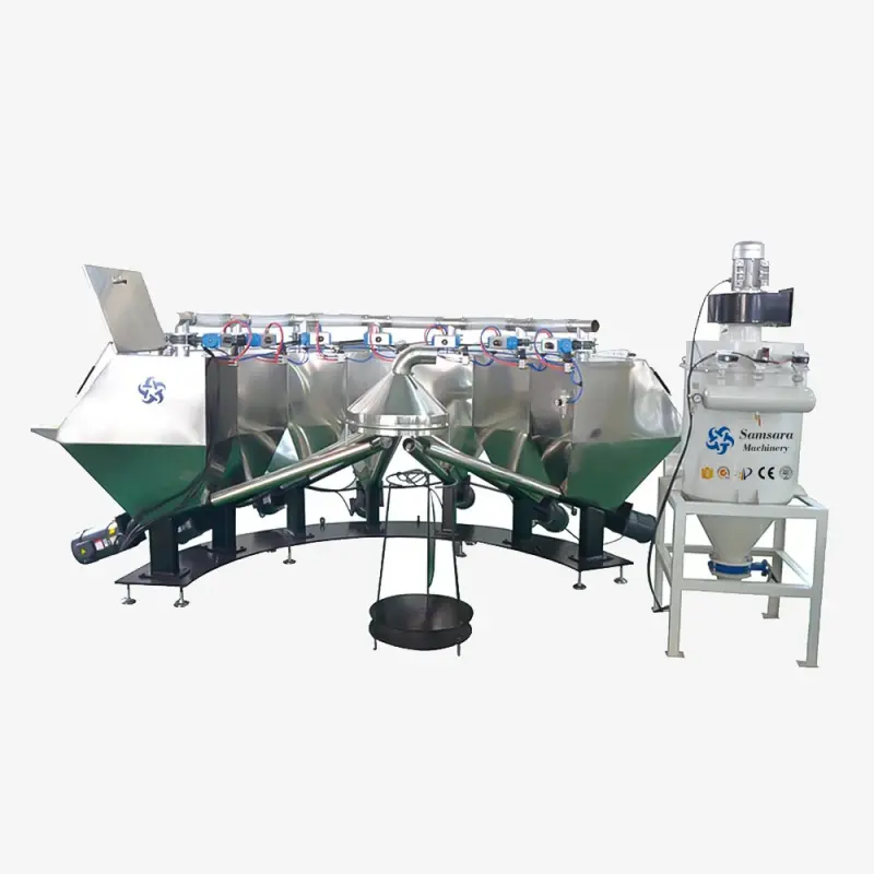 Automatic Powder Batching System: For Rubber Kneader Machine and PVC Mixing Line