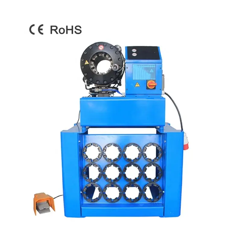 High-Quality Hydraulic Hose Crimping Machine for Excavator Use: Fabricate Hose Assembly