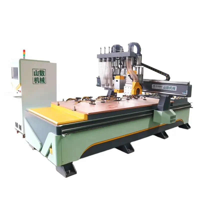 Wood Machine Tools Woodworking CNC Router for Making Cabinet, Wood Router Milling CNC Machine.