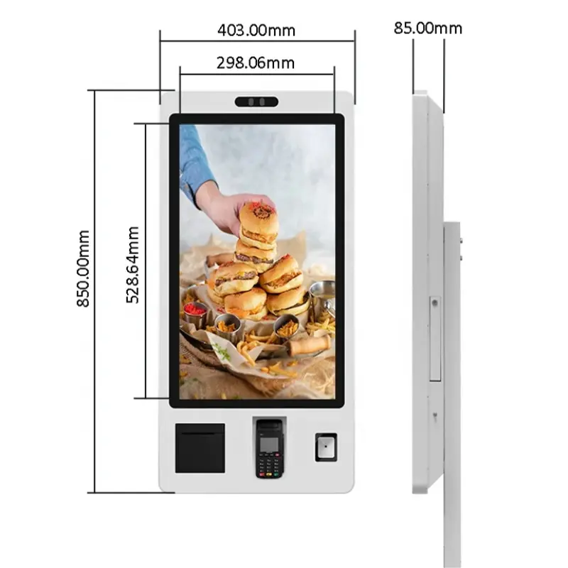 Financial Equipment Indoor Led Screen Touch Kiosk With Video Wall Stage Led Screen Display Tv Kiosk