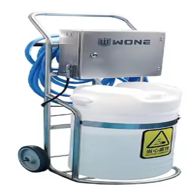 Industrial  60L Mobile Manual Foam Cleaning Equipment