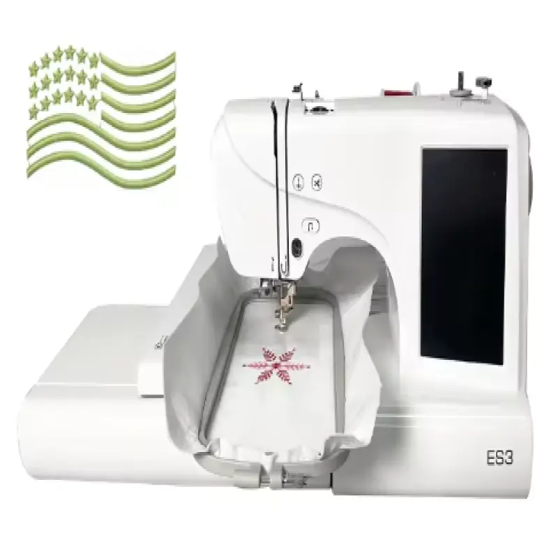 Singe Head Embroidery And Sewing Quilting Embroidery Machine