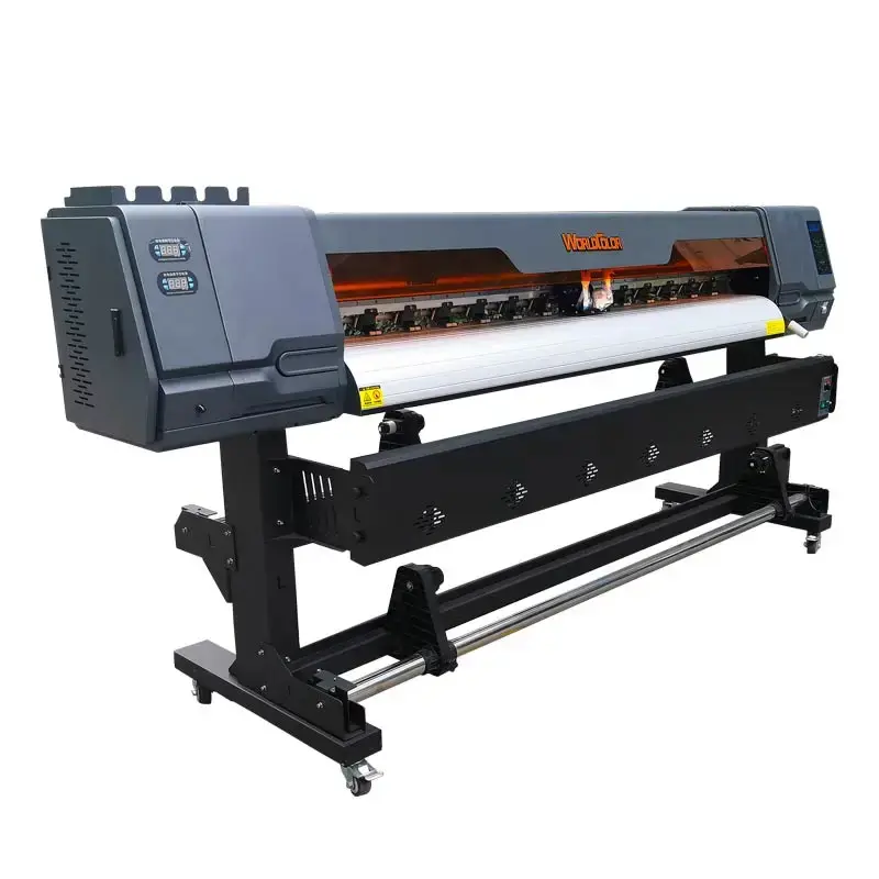 Advanced 1.3m 1.6m 1.8m printing machine With A 3200 DX5 XP600 Print Head