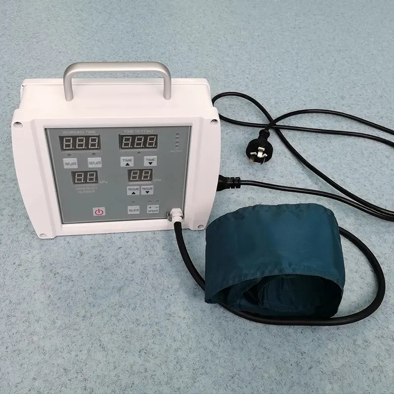 Electric hemostasis apparatus Electric pneumatic hemostat (On stand)