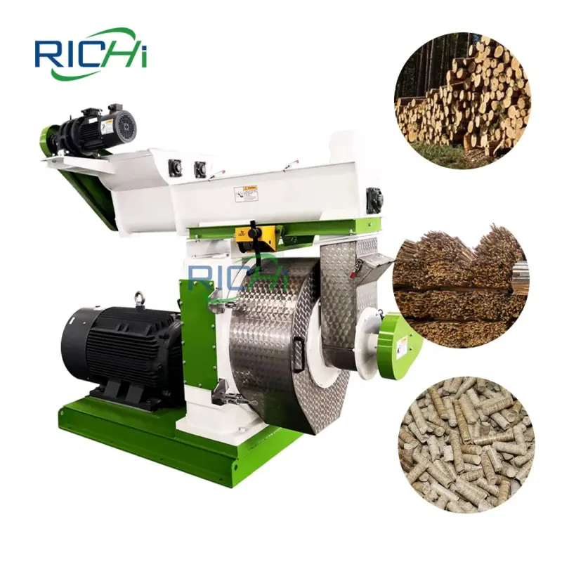 Small Pelletizer Wood Pellet Press Complete Alfalfa Or Grass Pellets Mill Wood Pellet Milling Machine