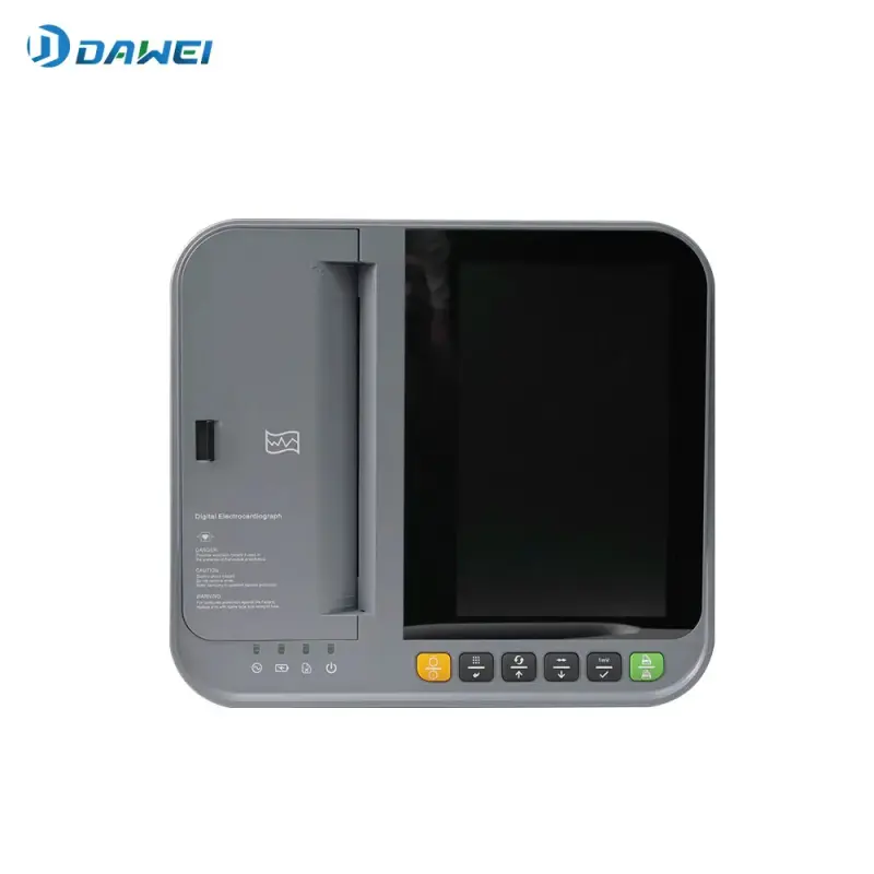 New high accuracy 10.2 inch touch screen 12 channel ECG machine