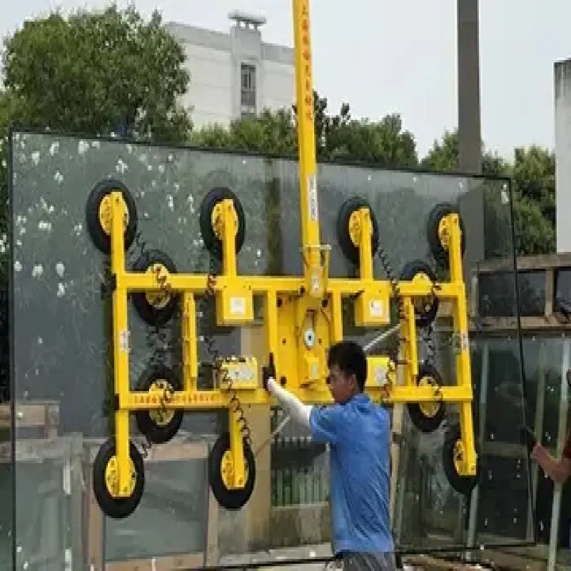 Mobile Glass Wall Sucker Platform Lift Automatic Vacuum