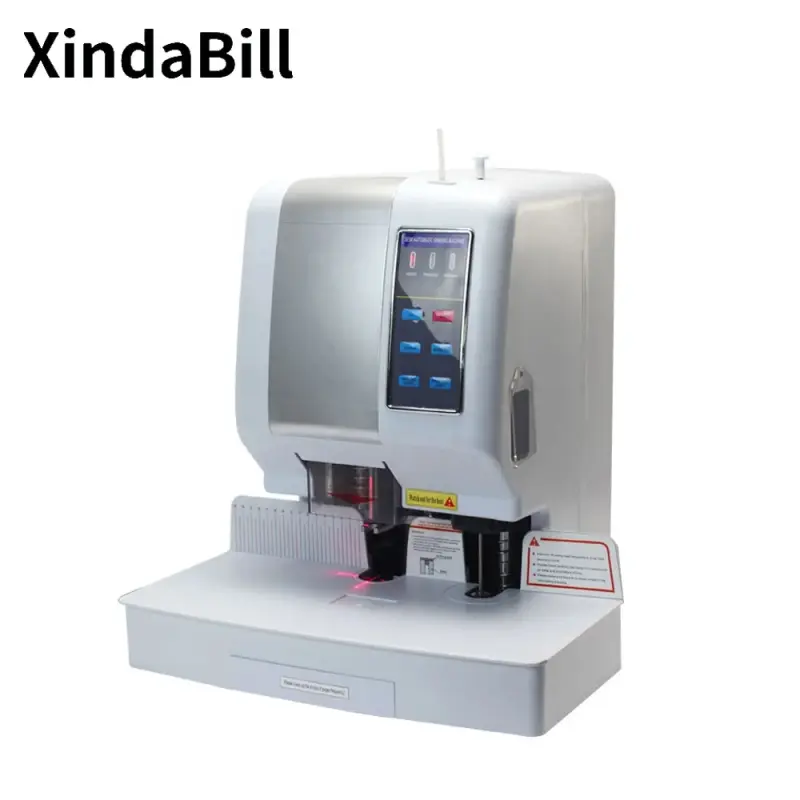 XD-802B Binding Machine Manual Binding Laser Positioning Financial Accounting Material Paper Hole Puncher