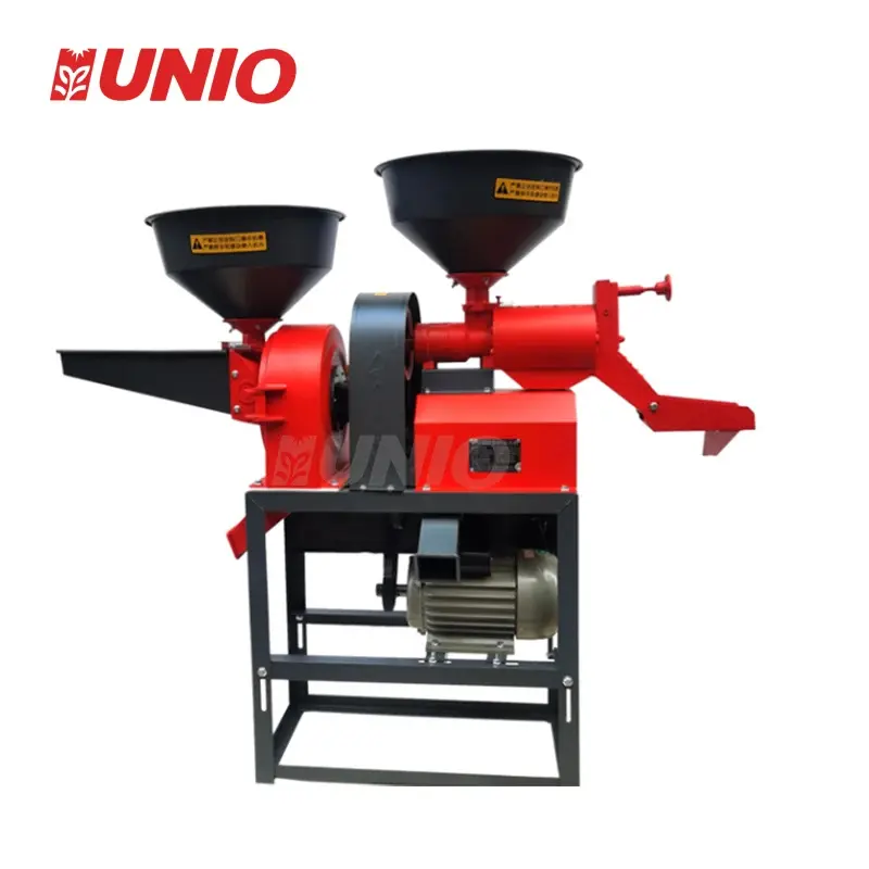 Mini Portable Combined Automatic Rice Mill Machine