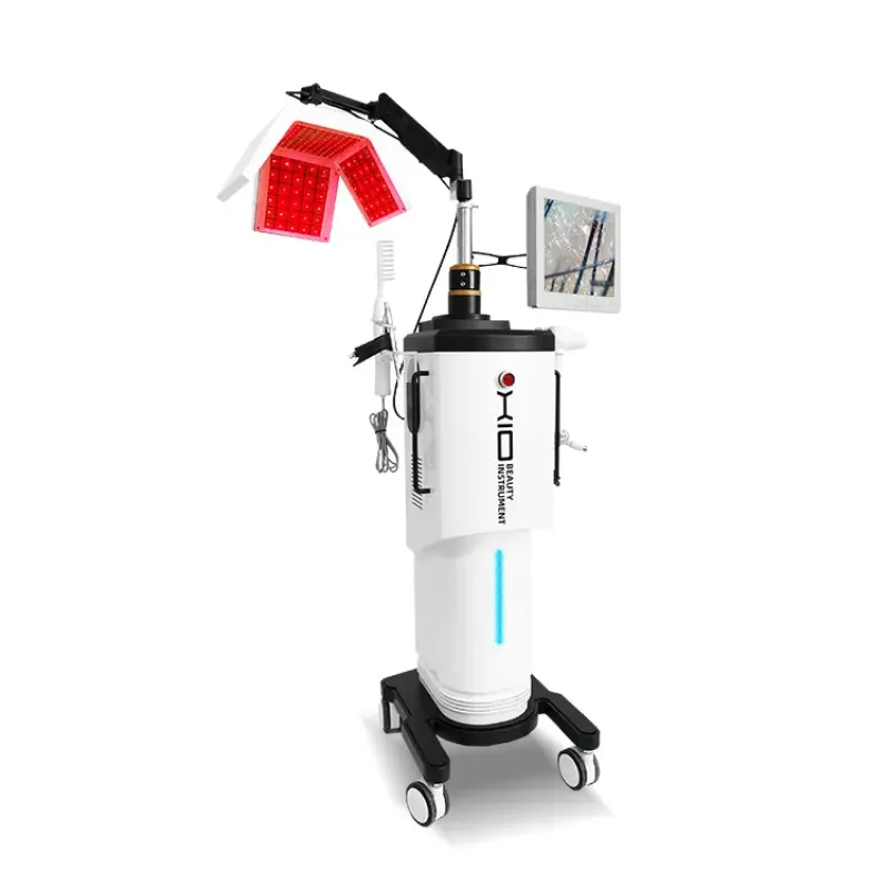 Beauty Salon Hair Loss Treatment Regrowth Machine Hair Scalp Treatment Machine With Hair Follicle Detection Analysis