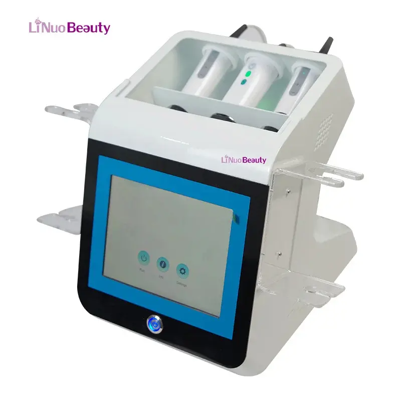 Professional BIO Ultrasound RF Oxygen Jet Face Deep Cleansing Skin Rejuvenation CO2 Bubble Facial Machine