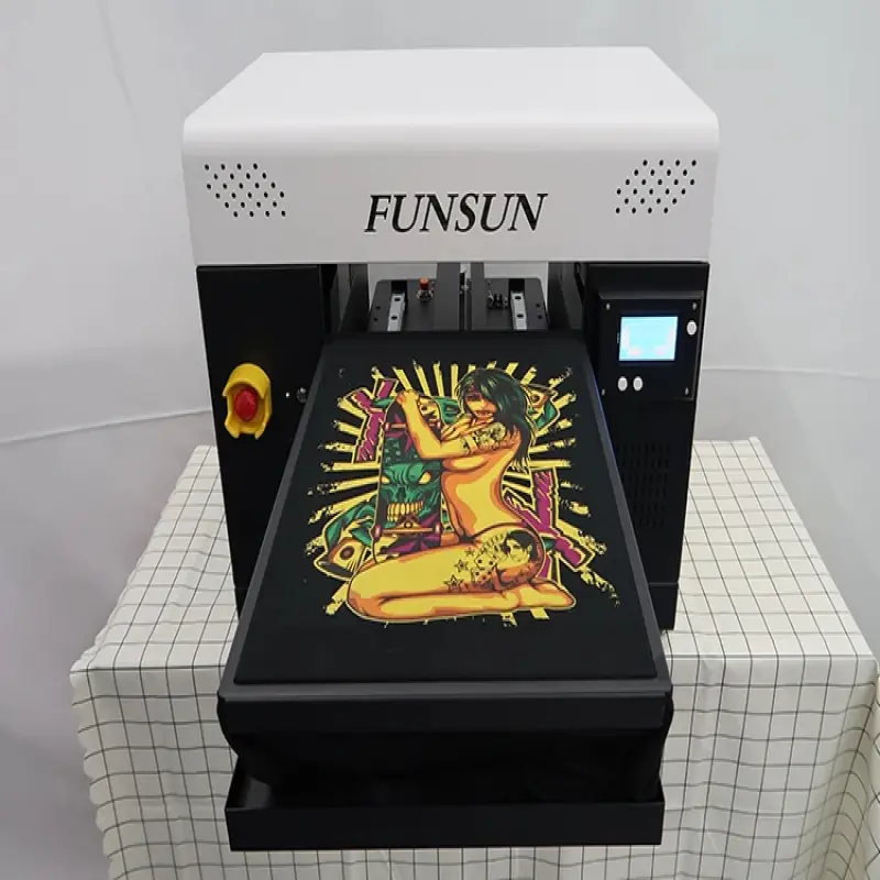 DTG Printer A3 Customer Textile T shirt Printing Machine Inkjet Printer