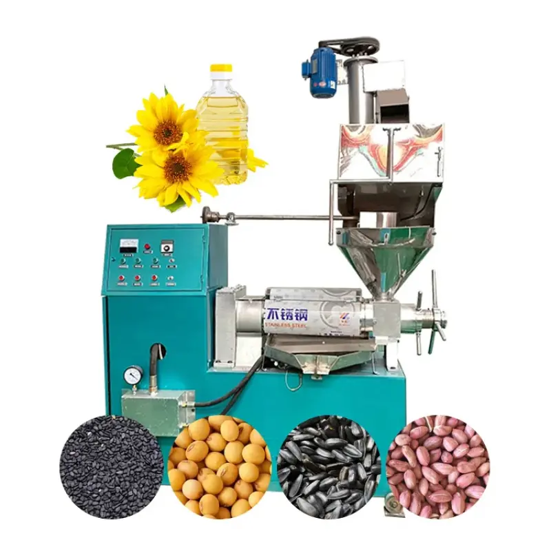 olive oil cold pressers oil press extraction machine sunflower soya bean groundnut coconut multi seed oil mill expeller machine