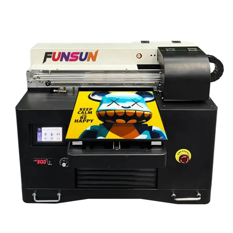 Funsun A3 UV Printing Machine Phone Case Wood Glass Power Bank UV Flatbed Printer