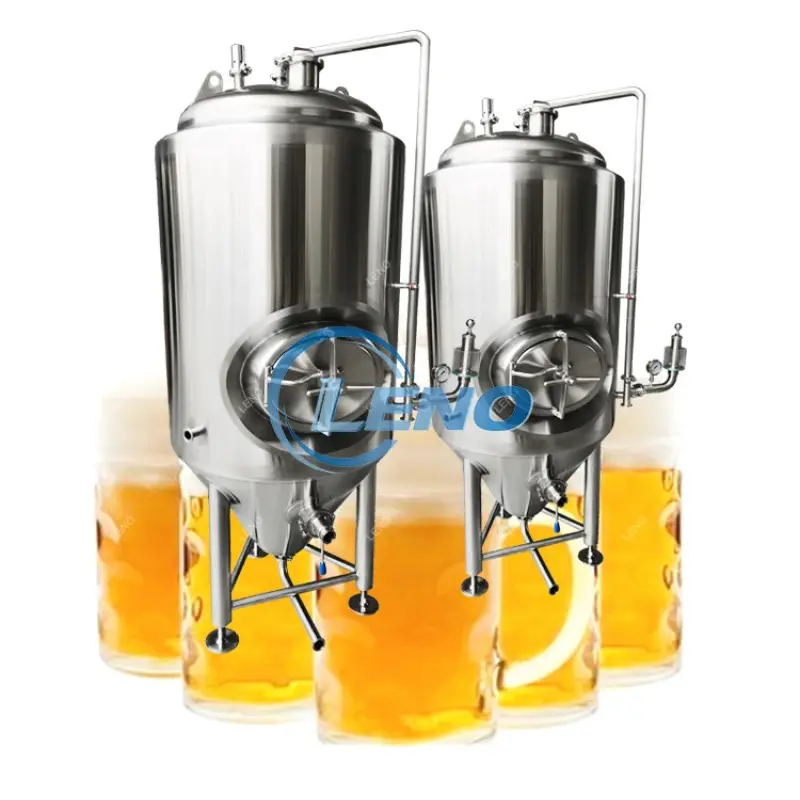 Microbrewery Conical Cooling Dimple Jacketed Brite Beer Fermentation Tank