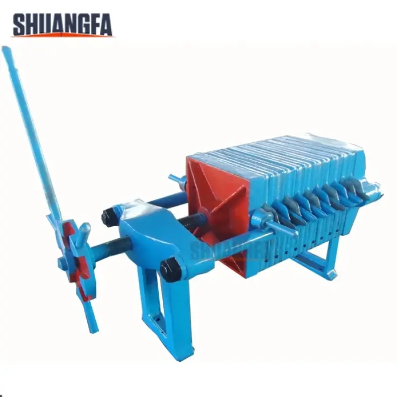 Manual Plate and Frame Filter Press Machine by SHUANGFA